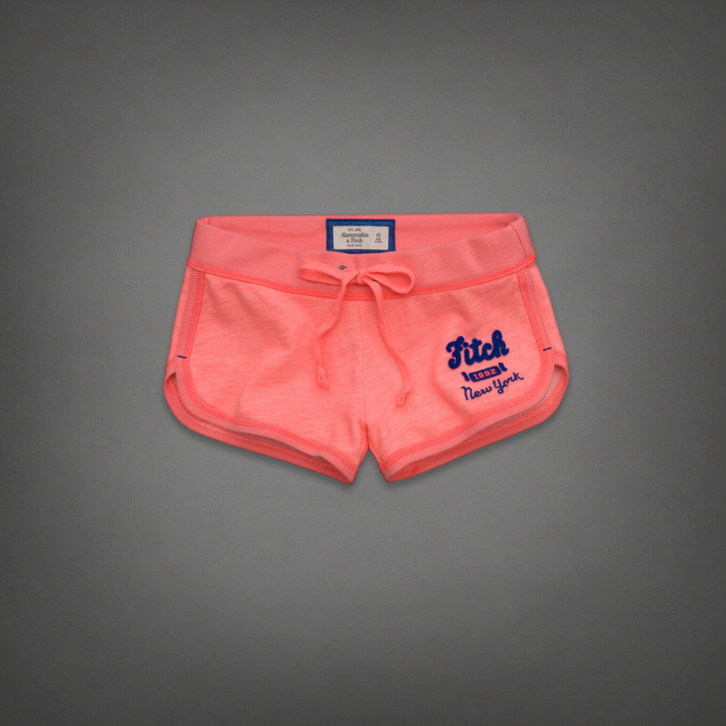 Abercrombie Fitch Mujeres Dobladillo Curvo Tejer Patalón Corto AF8347